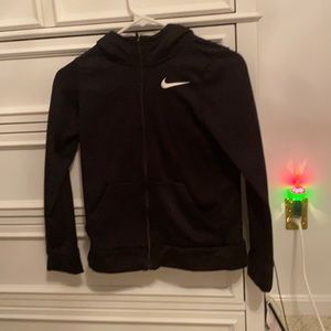 Nike workout sweatshirt/zip up size:Medium